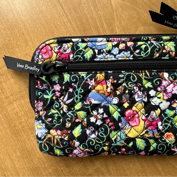 Vera Bradley x Disney RFID Wristlet Wallet,Disney Classics Swirl Limited Edition - Picture 7 of 15